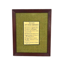 Load image into Gallery viewer, Rules of the Tavern Print