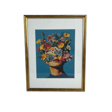 Load image into Gallery viewer, Floral Face Woman Print