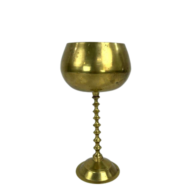 Brass Goblet Planter