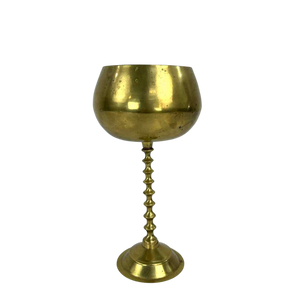Brass Goblet Planter
