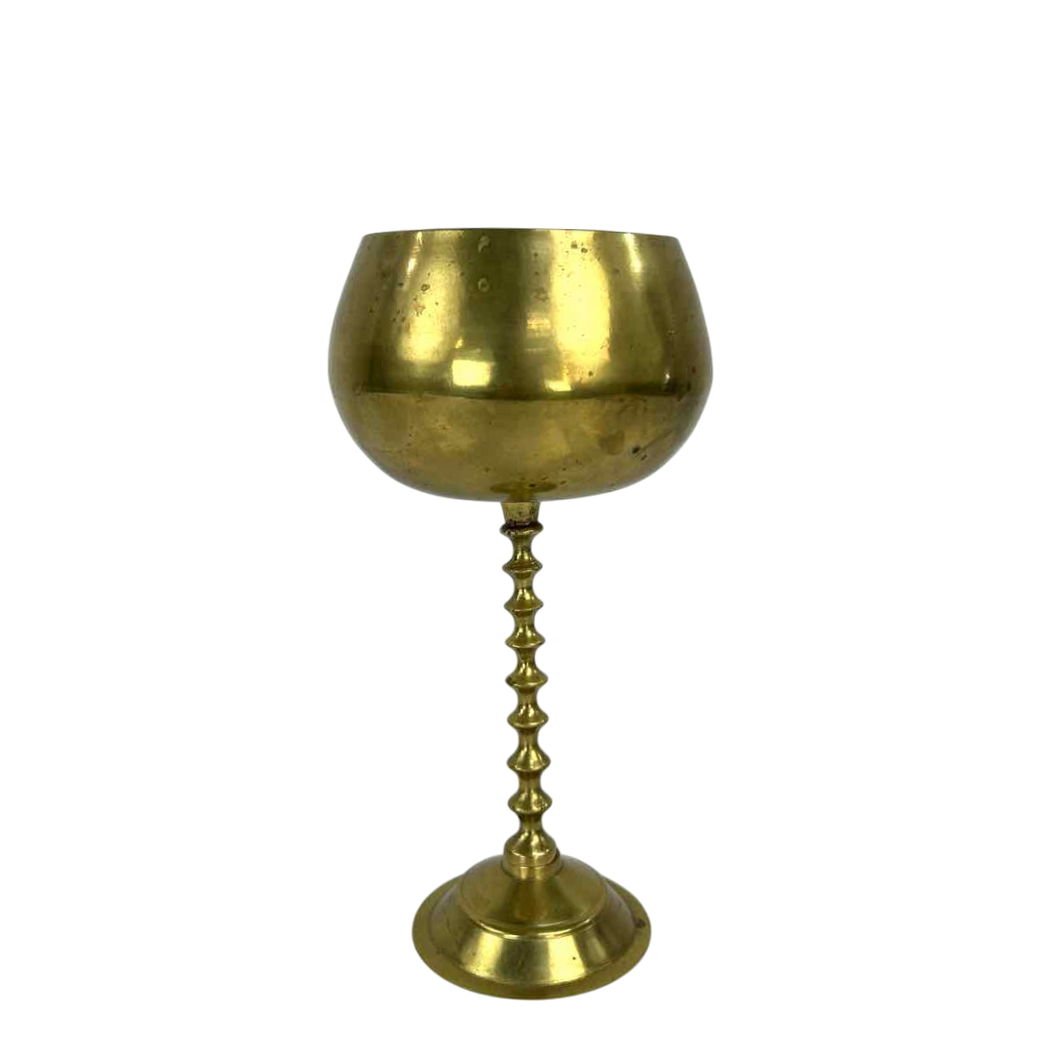 Brass Goblet Planter