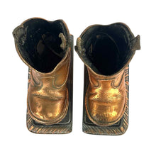 Load image into Gallery viewer, Bronzed Cowboy Boots