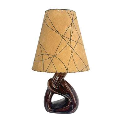 Driftwood Pottery Lamp