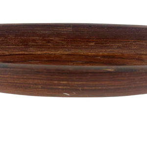 Carved Wooden Boat Bowl