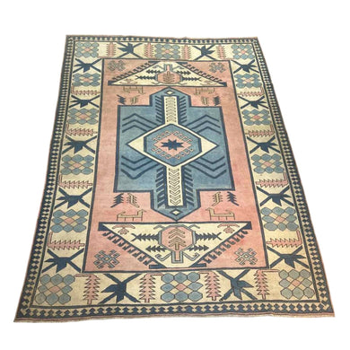 Oushak 1940s Rug