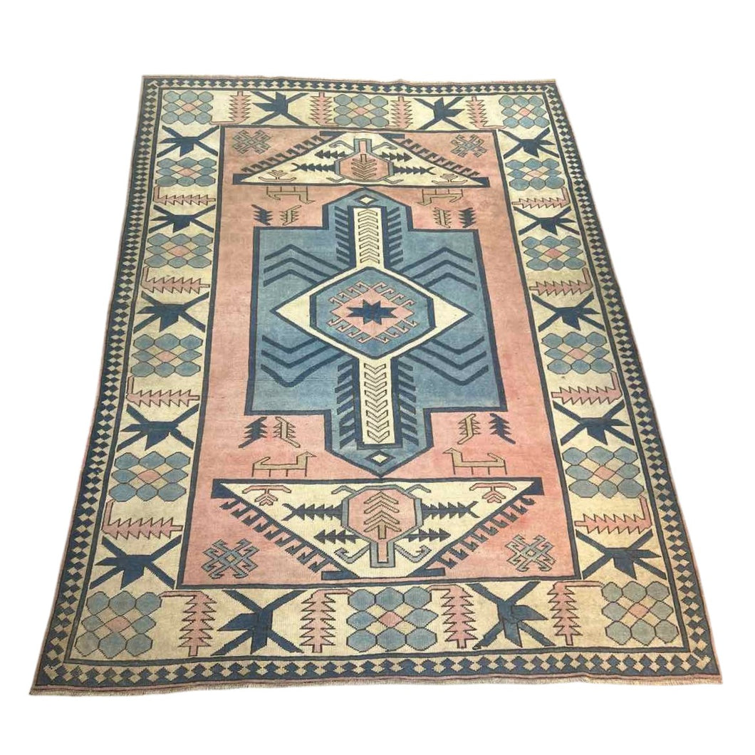 Oushak 1940s Rug