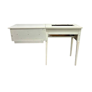 Ivory Sewing Cabinet Desk