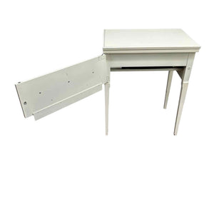 Ivory Sewing Cabinet Desk