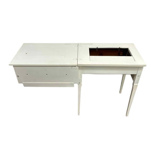 Ivory Sewing Cabinet Desk
