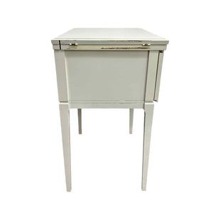 Ivory Sewing Cabinet Desk