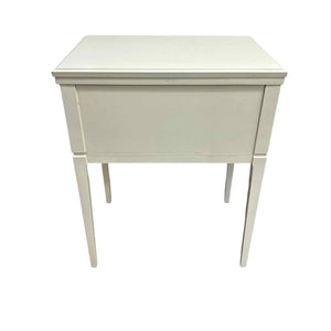 Ivory Sewing Cabinet Desk