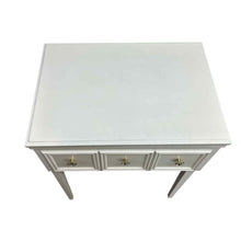 Load image into Gallery viewer, Ivory Sewing Cabinet Desk
