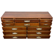 Load image into Gallery viewer, Cherry 12-Drawer Dresser