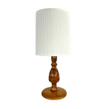 Load image into Gallery viewer, Turned Wooden Lamp