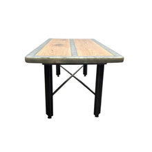 Load image into Gallery viewer, Oak, Epoxy &amp; Steel Coffee Table