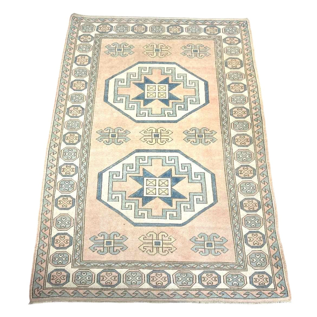 Oushak 1950s Rug