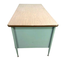 Load image into Gallery viewer, Blue Metal Desk