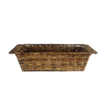 Load image into Gallery viewer, Rectangular Woven Basket