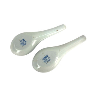Porcelain Soup Spoons