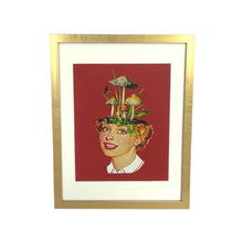 Load image into Gallery viewer, Mushroom Head Woman Print