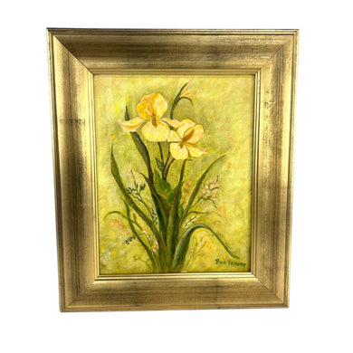Iris Floral Painting