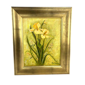 Iris Floral Painting