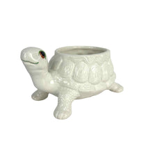 Load image into Gallery viewer, Pottery Turtle Planter