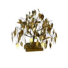 Load image into Gallery viewer, Gold Tree Sculpture