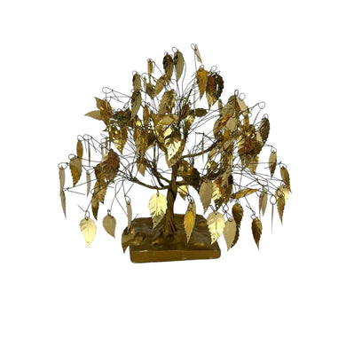 Gold Tree Sculpture