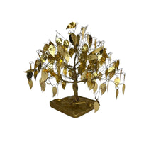 Load image into Gallery viewer, Gold Tree Sculpture