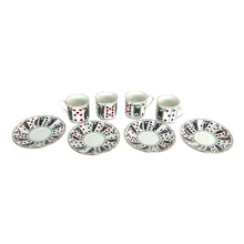 Load image into Gallery viewer, Playing Card Demitasse Set