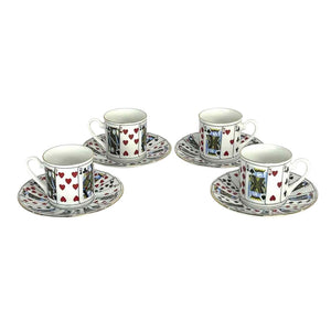 Playing Card Demitasse Set