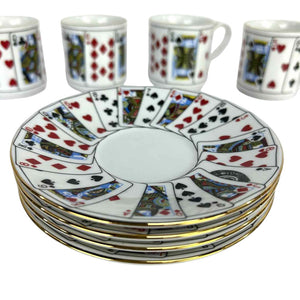Playing Card Demitasse Set