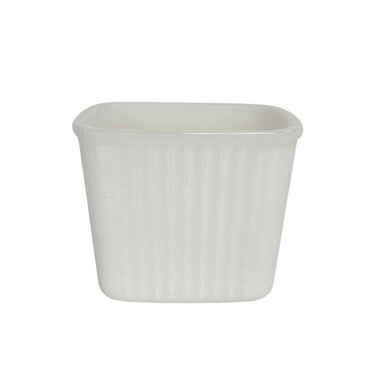 Milk Glass Refrigerator Dish