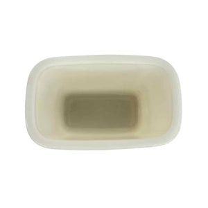 Milk Glass Refrigerator Dish