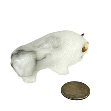 Load image into Gallery viewer, Carved Marble Bison