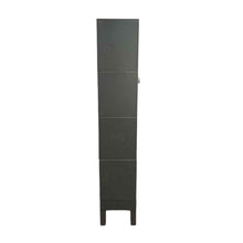 Load image into Gallery viewer, Gray Metal Barrister Bookcase