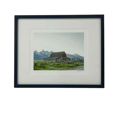 Jackson Hole Barn Print