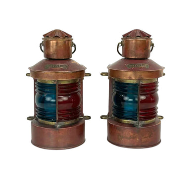 Copper Nautical Ship Lamps