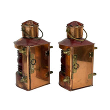 Load image into Gallery viewer, Copper Nautical Ship Lamps