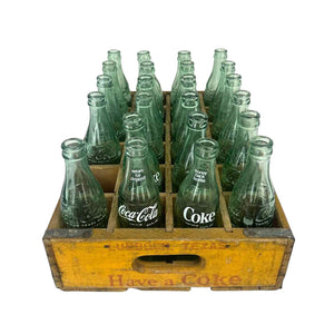 Coca Cola Crate & Bottles