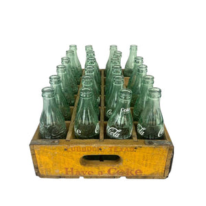 Coca Cola Crate & Bottles