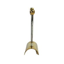 Load image into Gallery viewer, Modern Gold &amp; Chrome Menorah