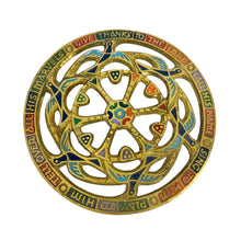 Load image into Gallery viewer, Give Thanks Brass Trivet