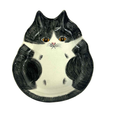 Hand Painted Cat Bowl