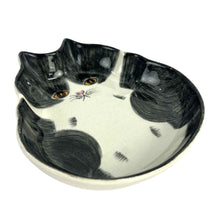 Load image into Gallery viewer, Hand Painted Cat Bowl