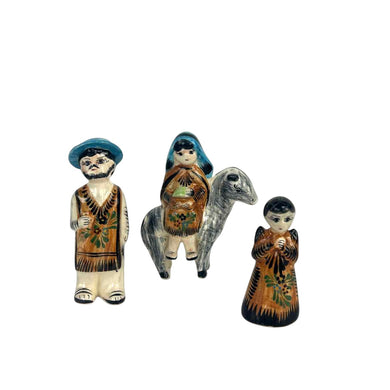 Mexican Pottery Nativity Figures