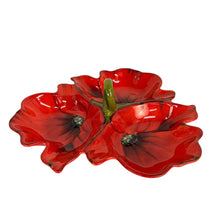 Load image into Gallery viewer, Pottery Flowers Serving Platter