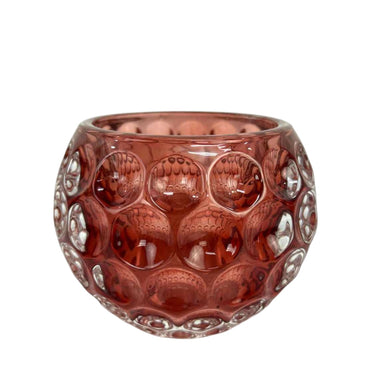 Modern Crystal Optic Candleholder