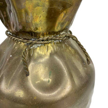 Load image into Gallery viewer, Brass Moneybag Vase